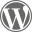 wordpress icon